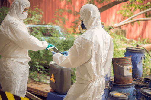 Creating a hazardous commercial waste management plan